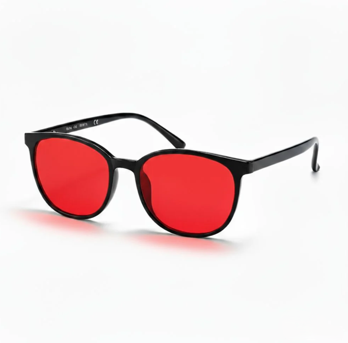 Rayless/Gafas de luz azul con cristales rojo medianoche